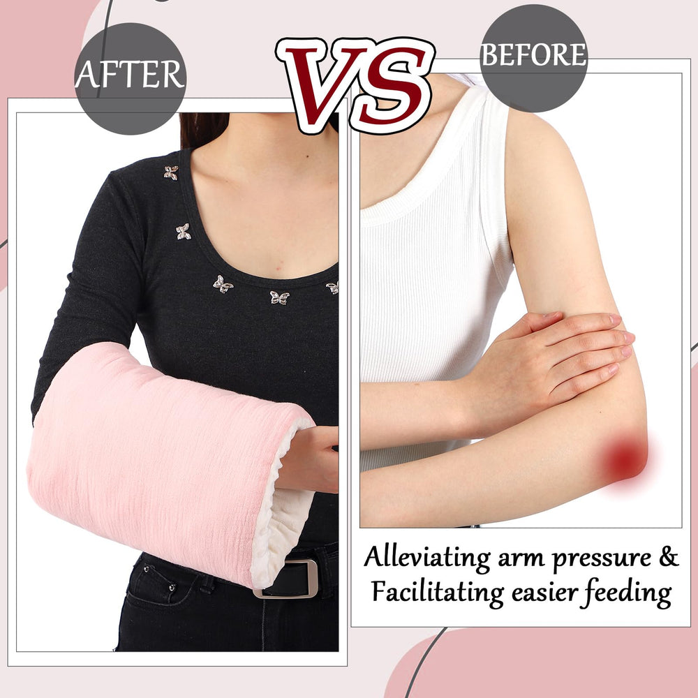 Threehoney compact nursing pillow fits home use and travel.