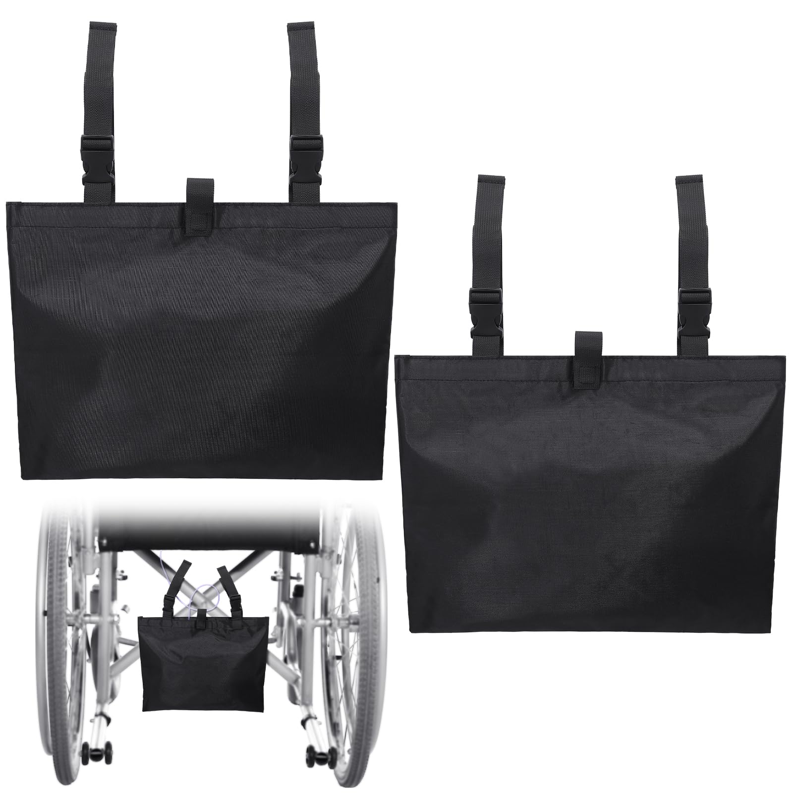 Threlaco bag holder front view shows discreet design for private daily use.