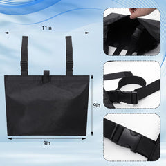 Threlaco bag holders with quick-release buckles offer secure, easy attachment.