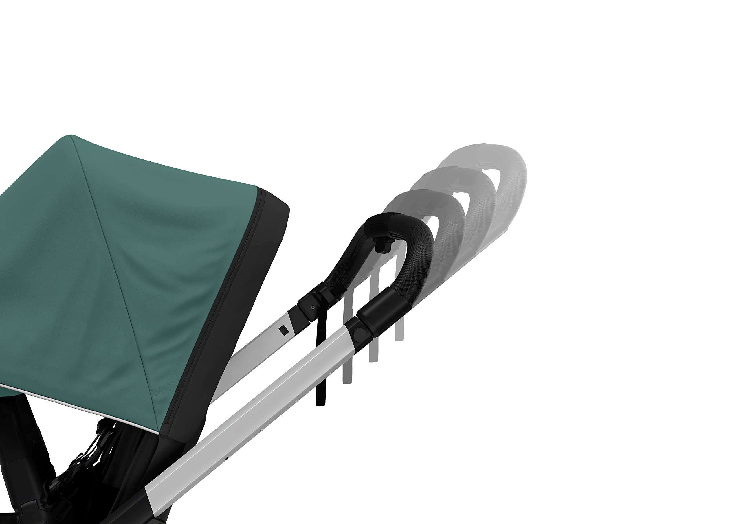 Thule Shine – adjustable sliding handlebar for comfortable grip