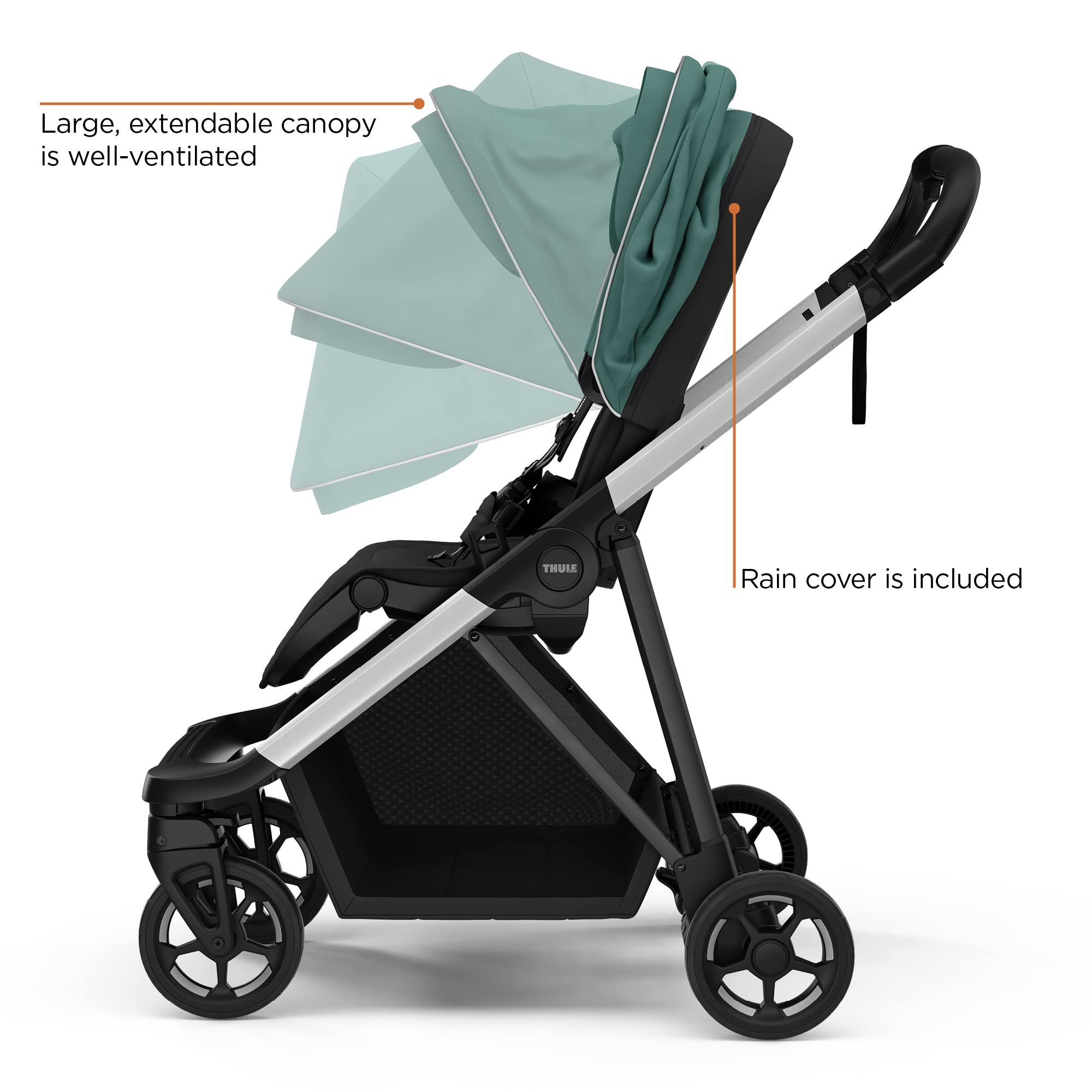 Thule Shine – 20.5-inch door pass-through for tight spaces