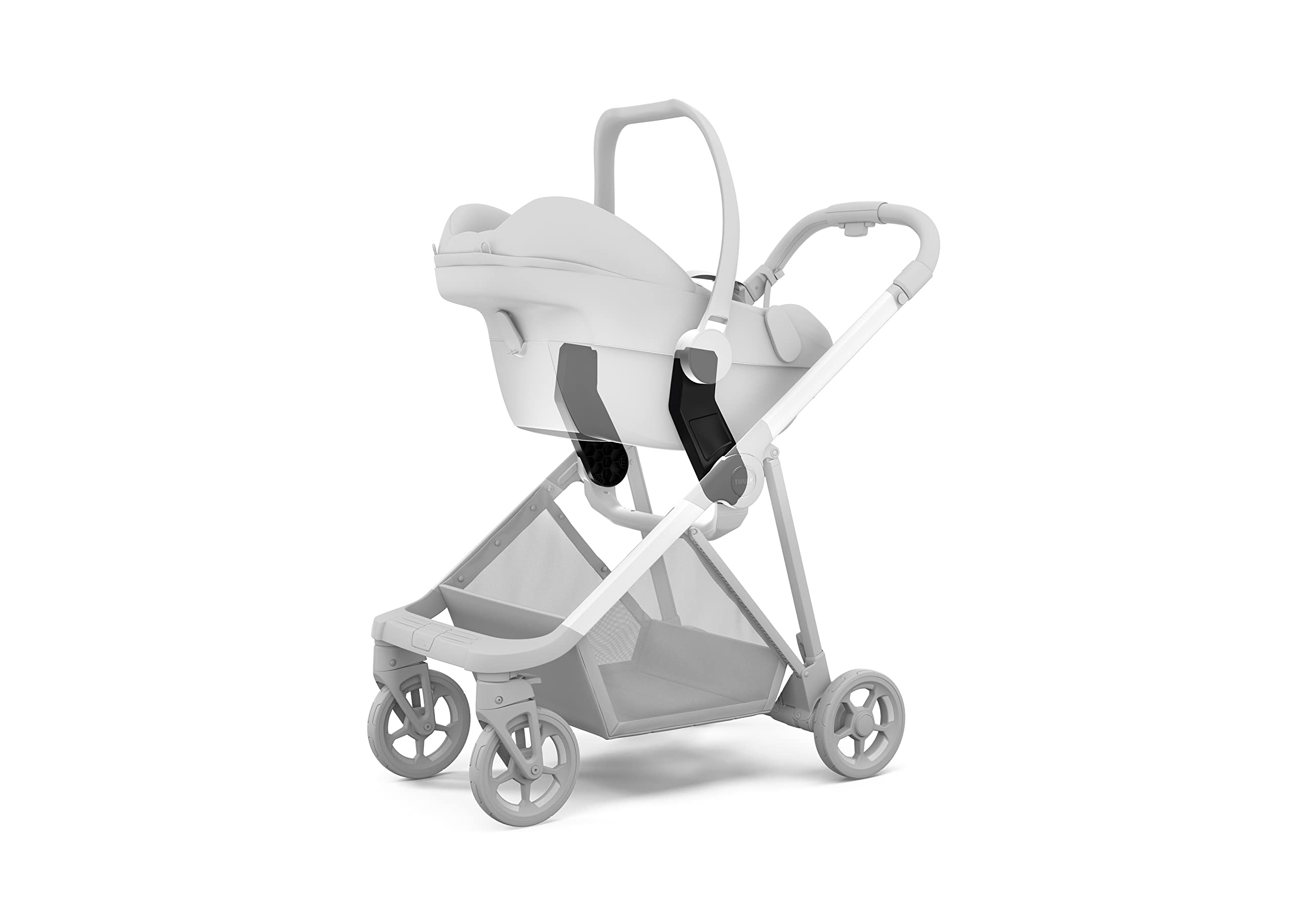 Thule Shine demonstrates broad compatibility with popular infant seats.