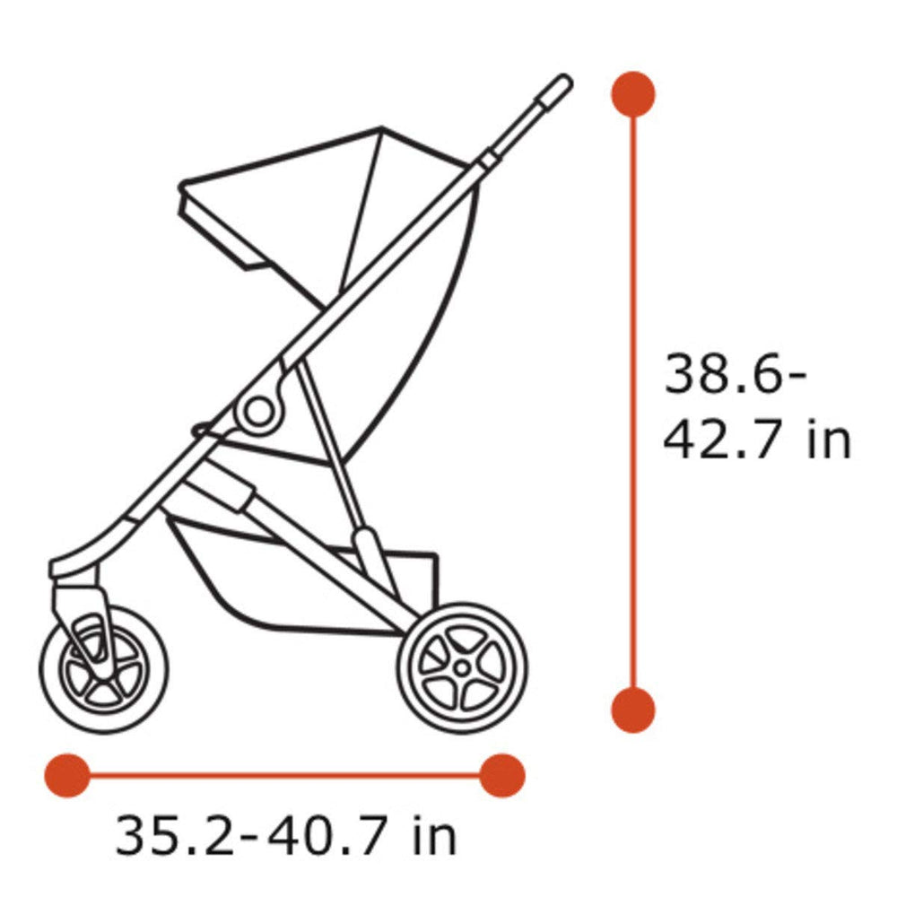 Thule Spring step-in footrest helps older children climb in