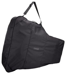 Thule Stroller Travel Bag in use, stroller loaded for transport