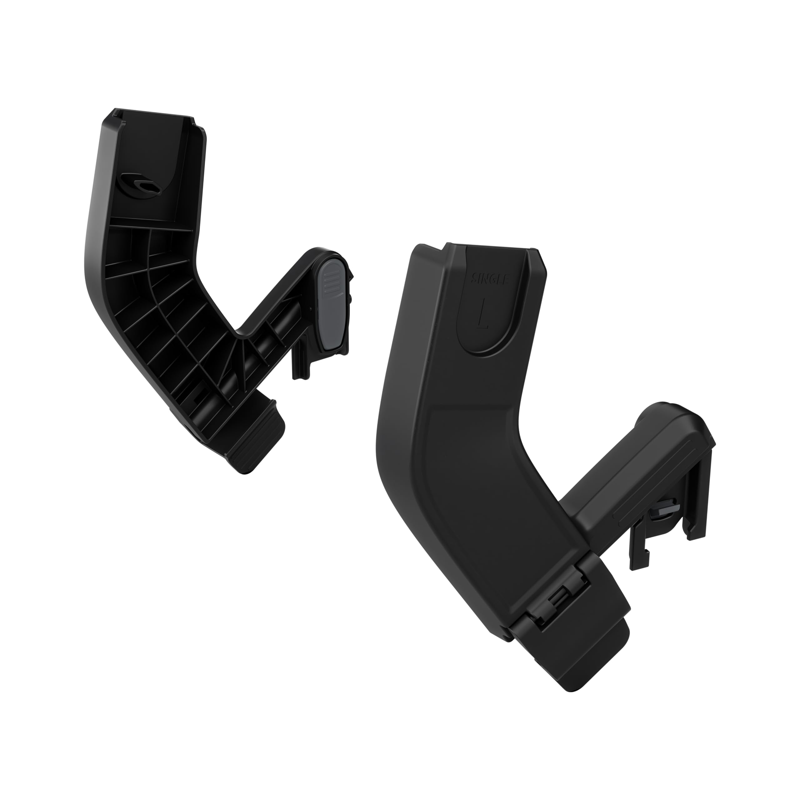 Thule Urban Glide 3 adapter connects a Maxi-Cosi car seat securely to the stroller.