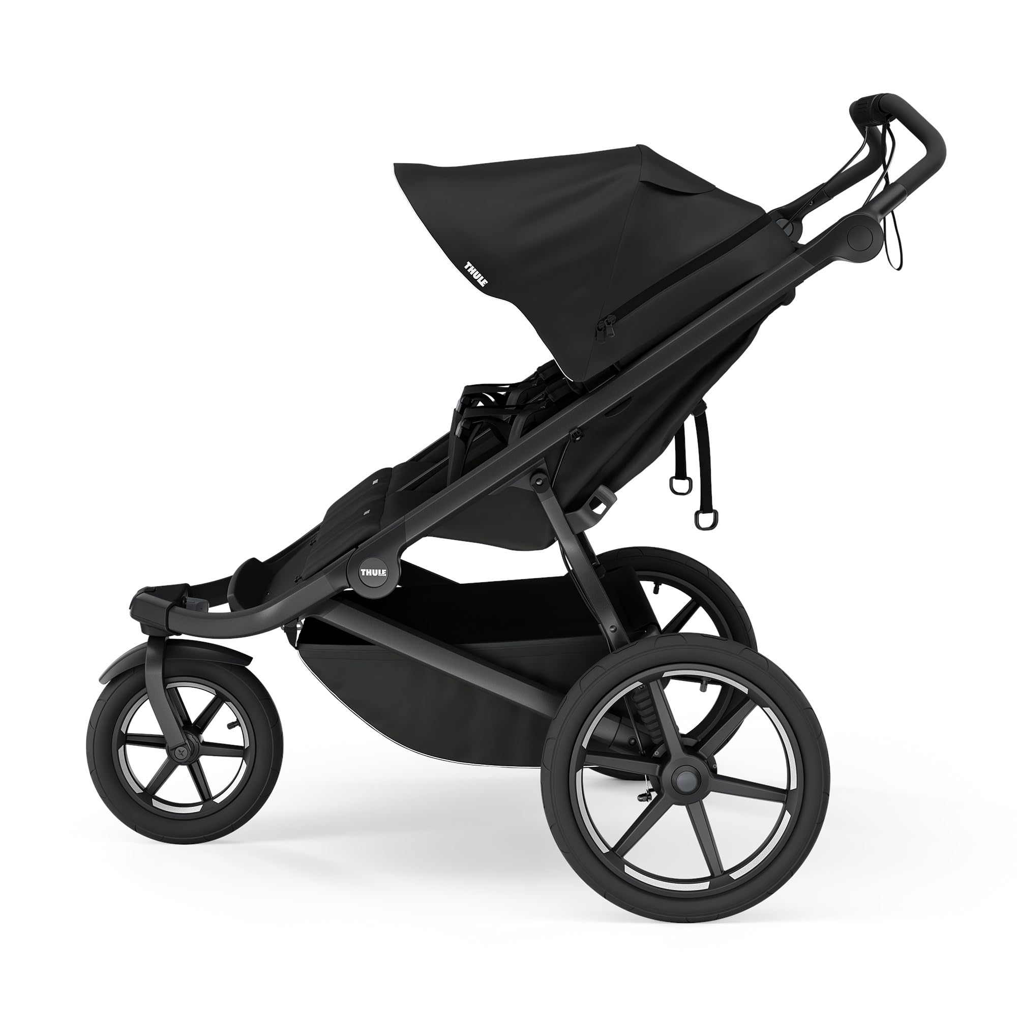 Thule Urban Glide 3 Double self-stand fold for quick setup and storage