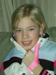 Thumbusters Pink Breathable Lycra keeps hands comfortable all day.