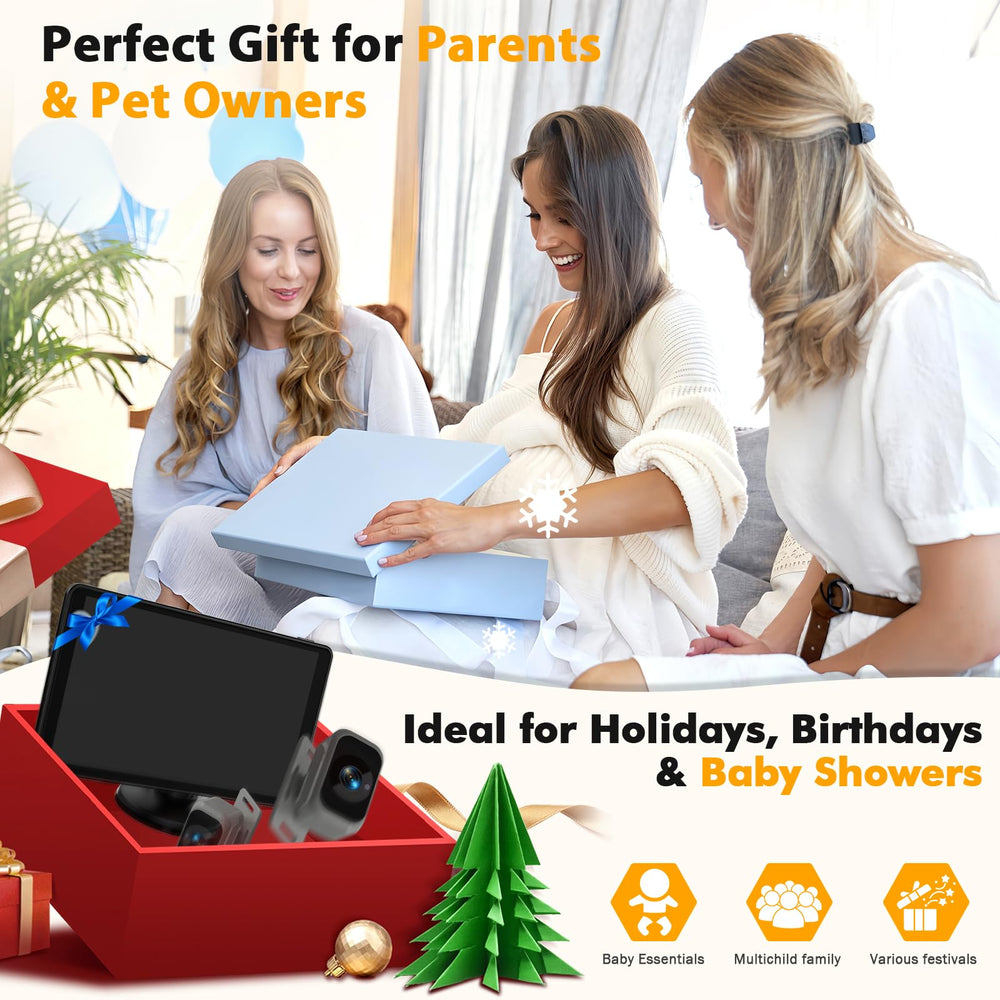 Thybro backseat camera system ideal for twins and siblings.