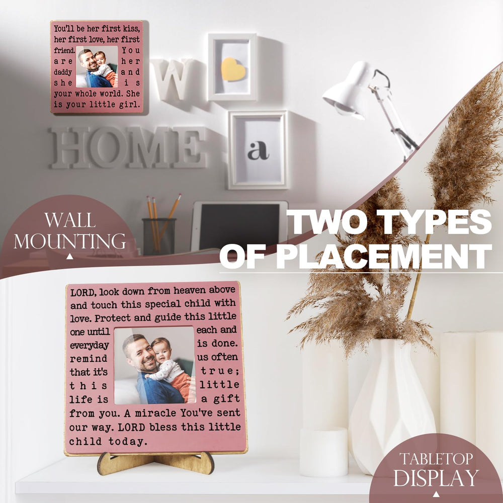 THYGIFTREE Christmas gift for dad frame with timeless keepsake design.