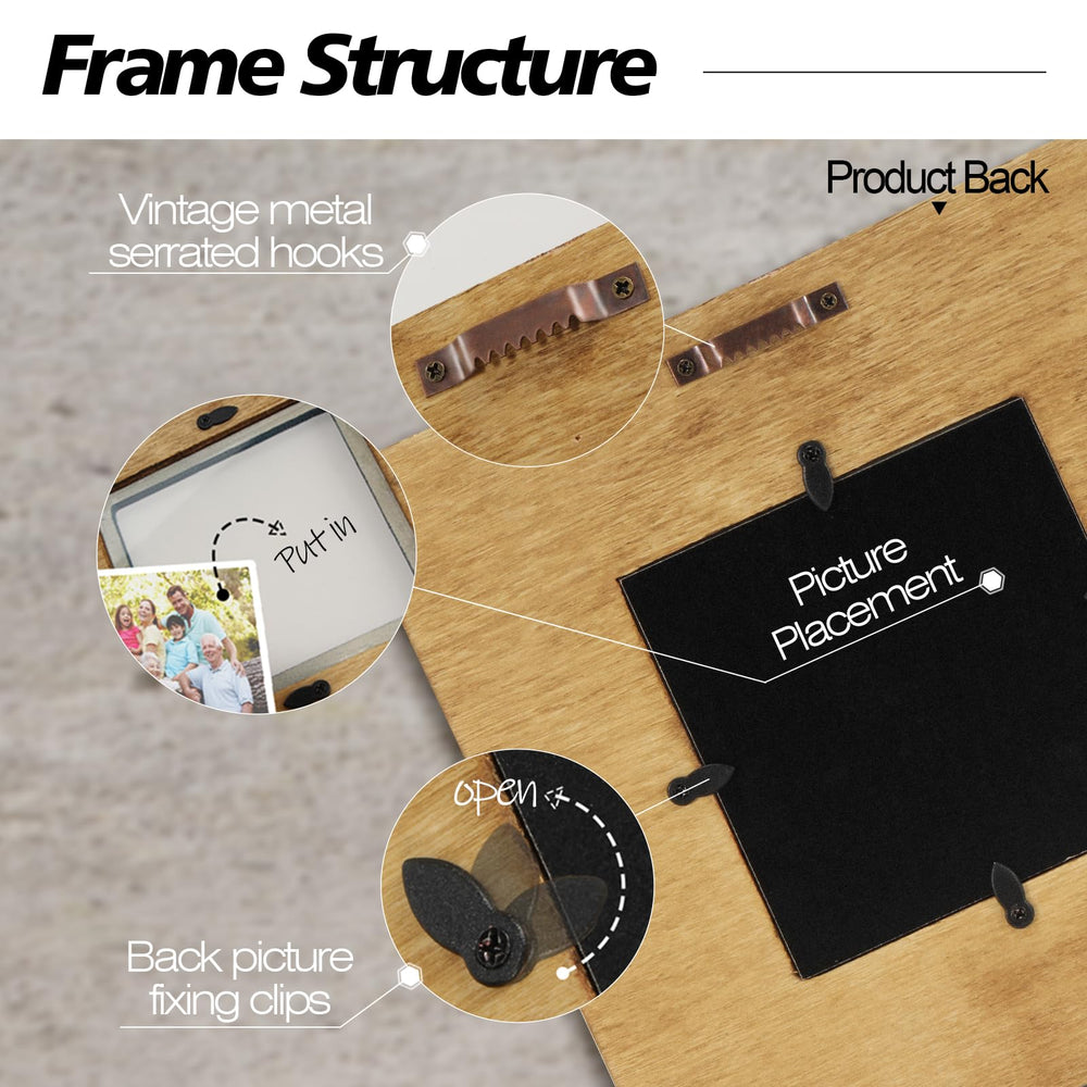 THYGIFTREE Frame on desk demonstrates timeless farmhouse charm for everyday memories