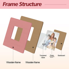 THYGIFTREE frame ready for ultrasound photo to announce baby.
