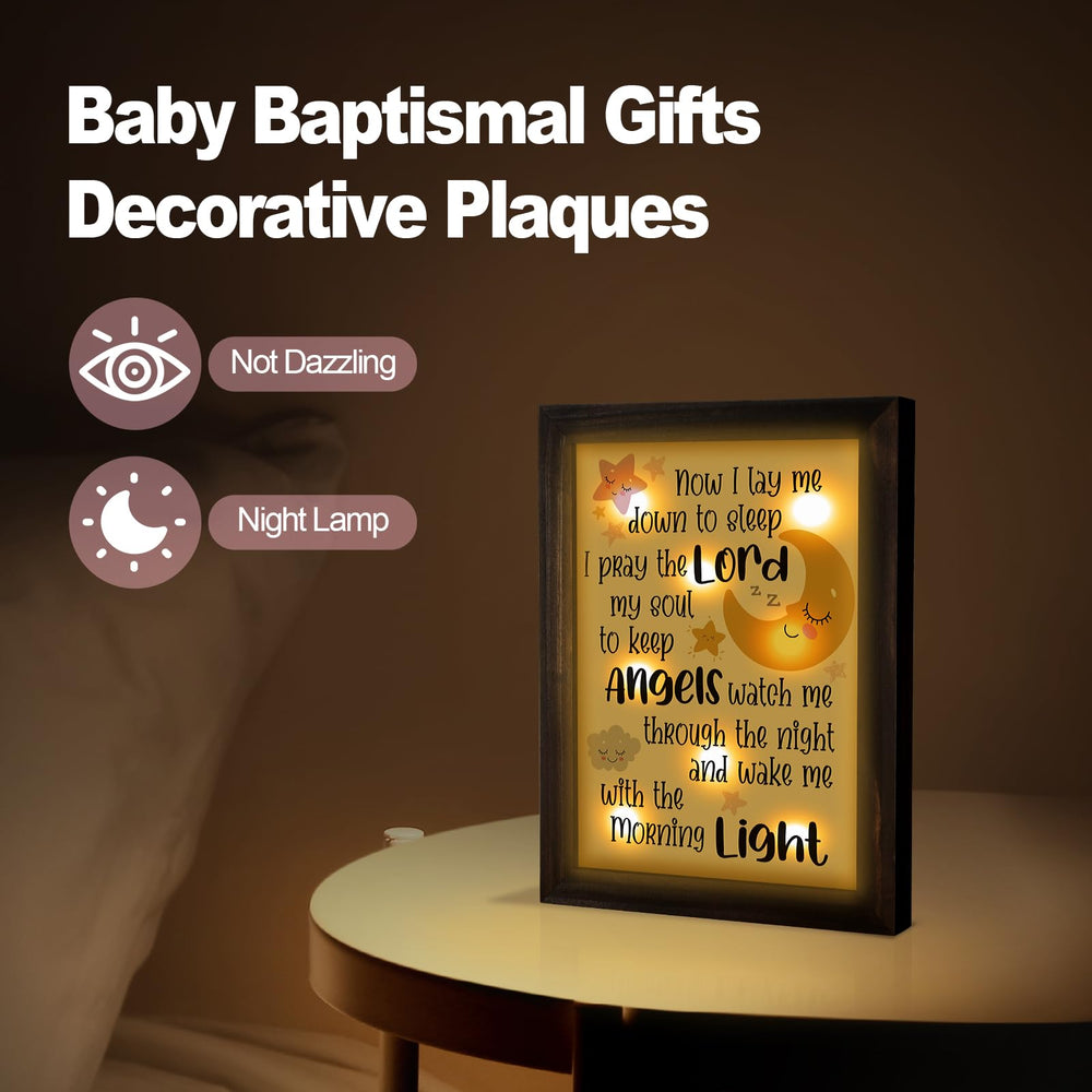 THYGIFTREE UV-painted text enhances the decorative plaque's timeless appeal.