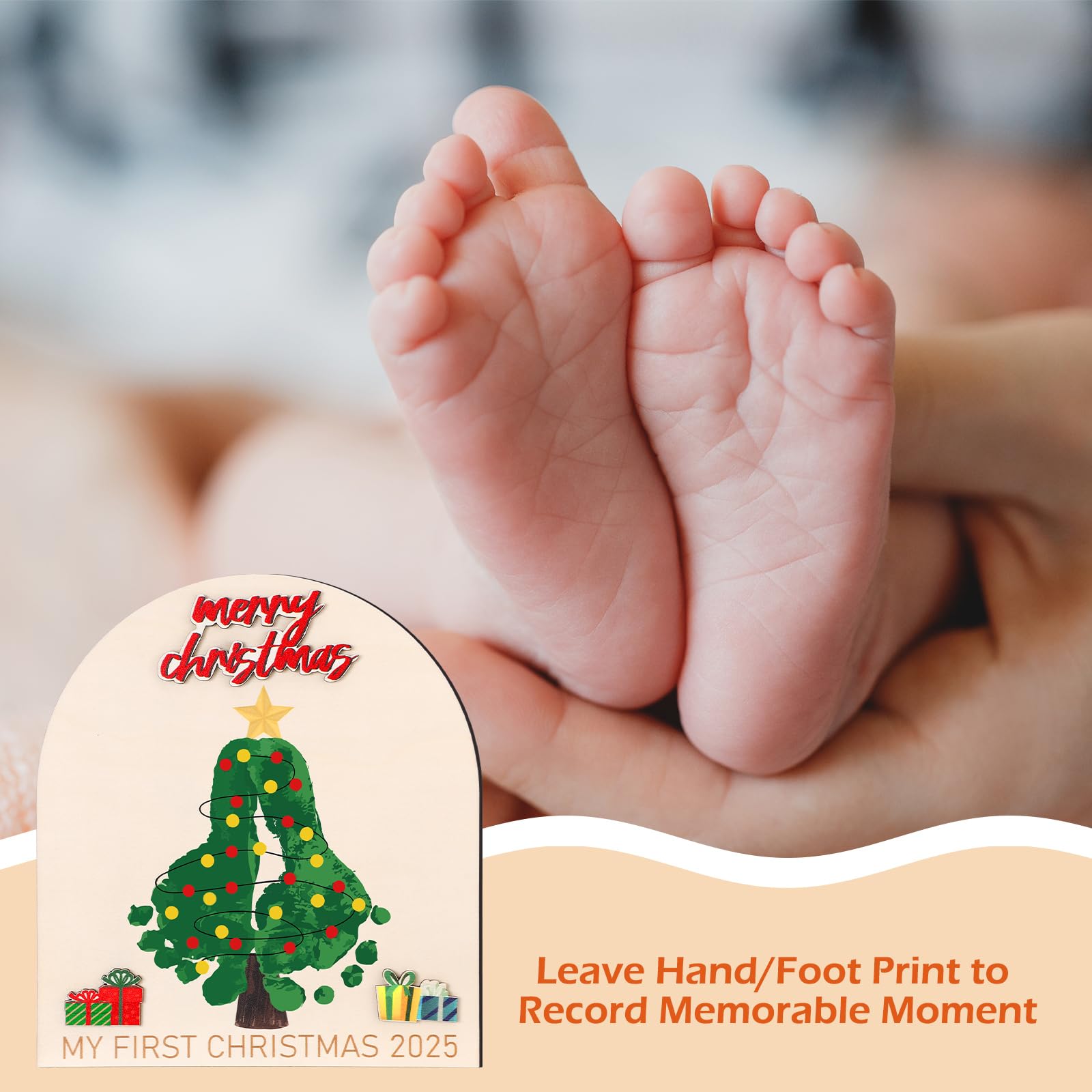 Nursery decor accent suitable for photoshoots and seasonal celebrations