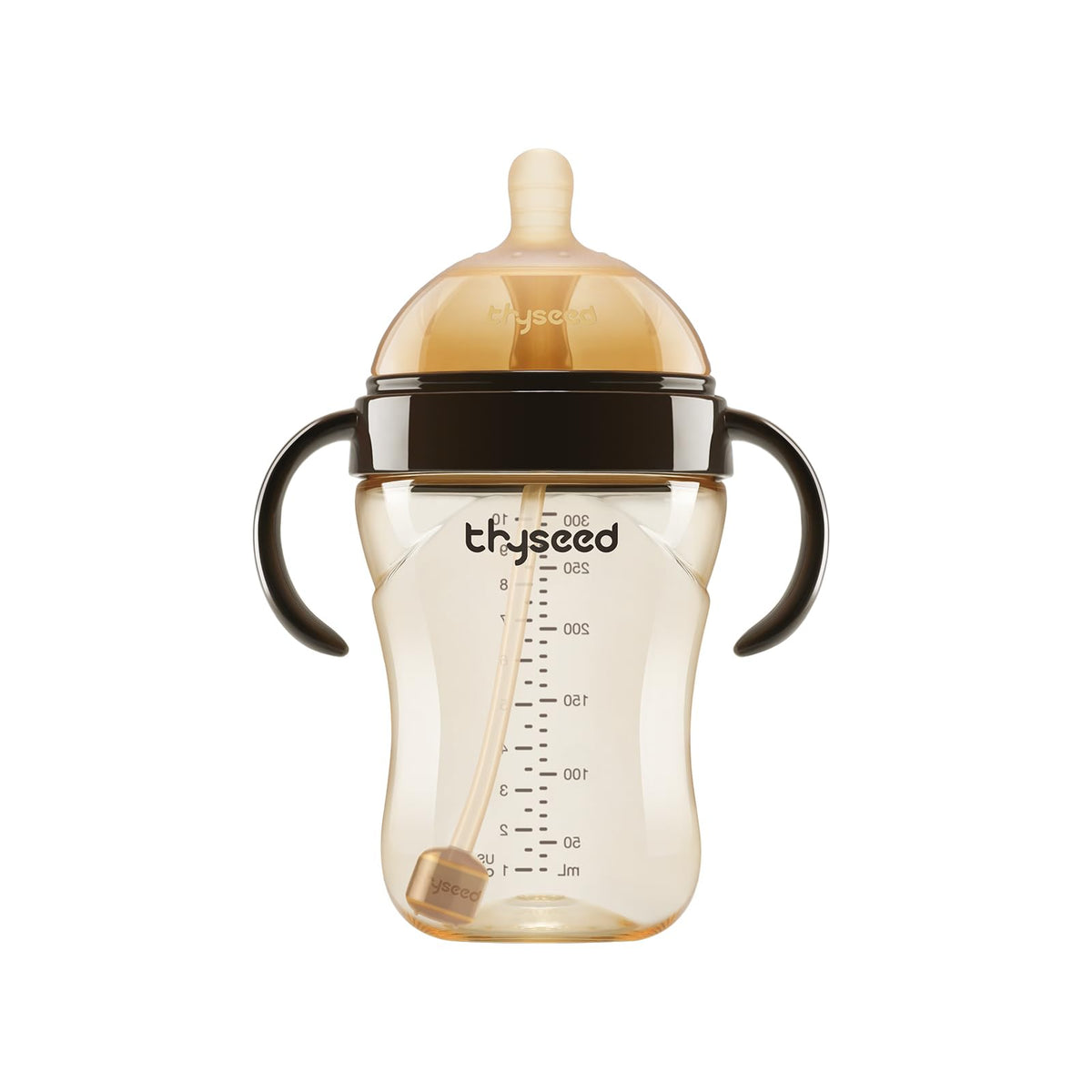 Thyseed PPSU natural breast-like bottle promotes a natural latch and comfortable feeding.