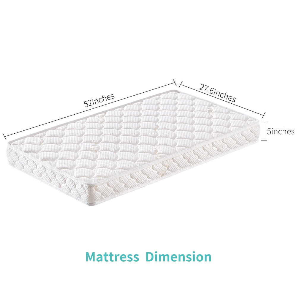 Tiankehan dual-sided mattress suits toddler beds for growing kids.