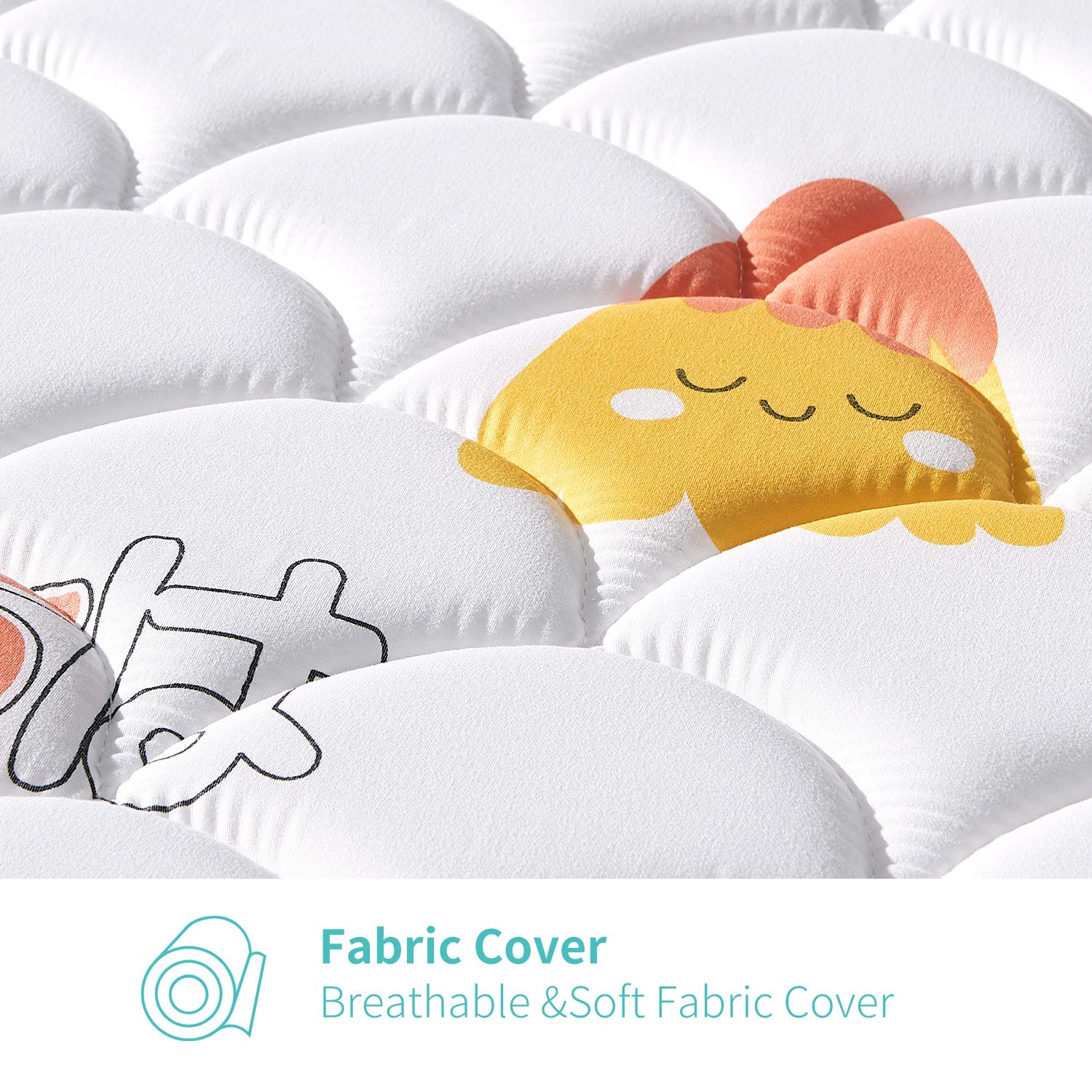 Tiankehan safety-tested crib mattress emphasizes fire safety and non-toxic materials.