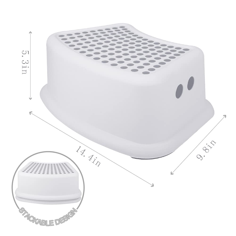 Tiawudi potty-training stool encourages independent bathroom routines