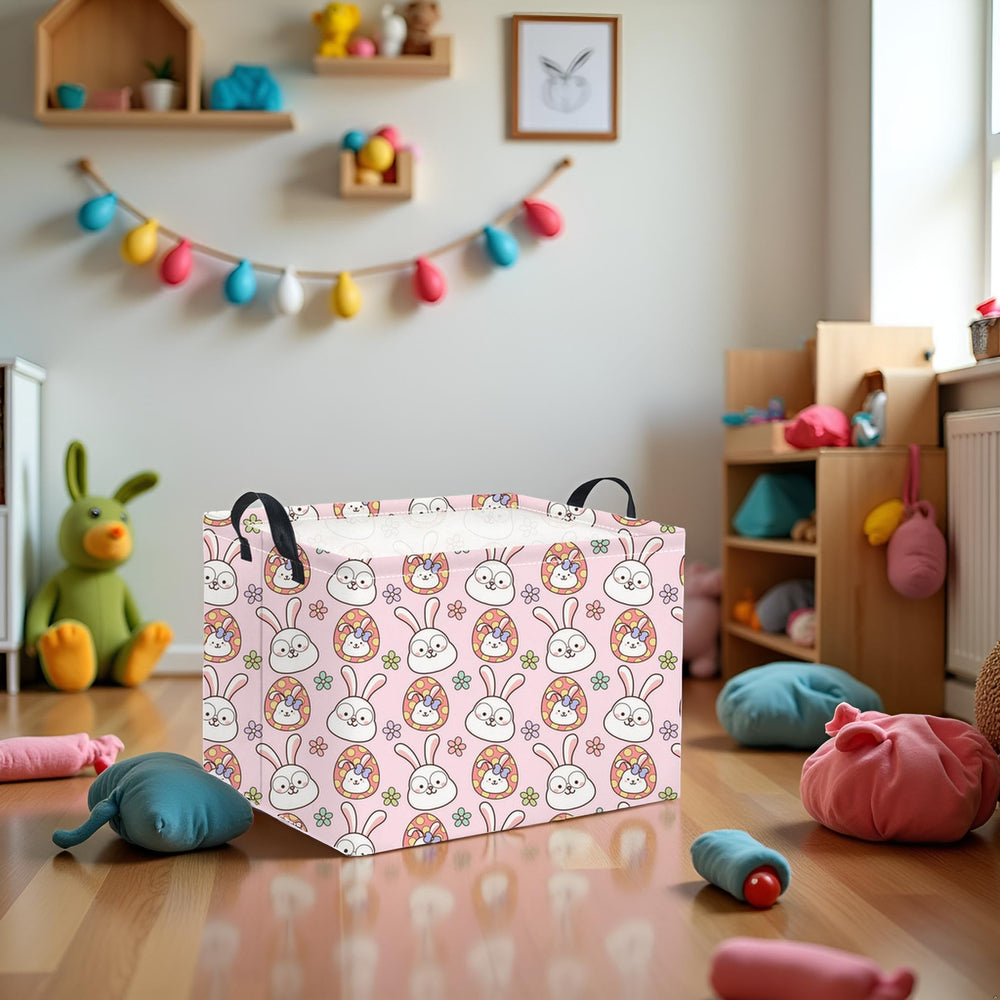 TIBAOLOVER multi-purpose toy storage bin keeps playroom tidy.