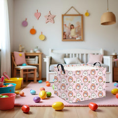 TIBAOLOVER nursery organizer basket ideal for clothes and blankets.