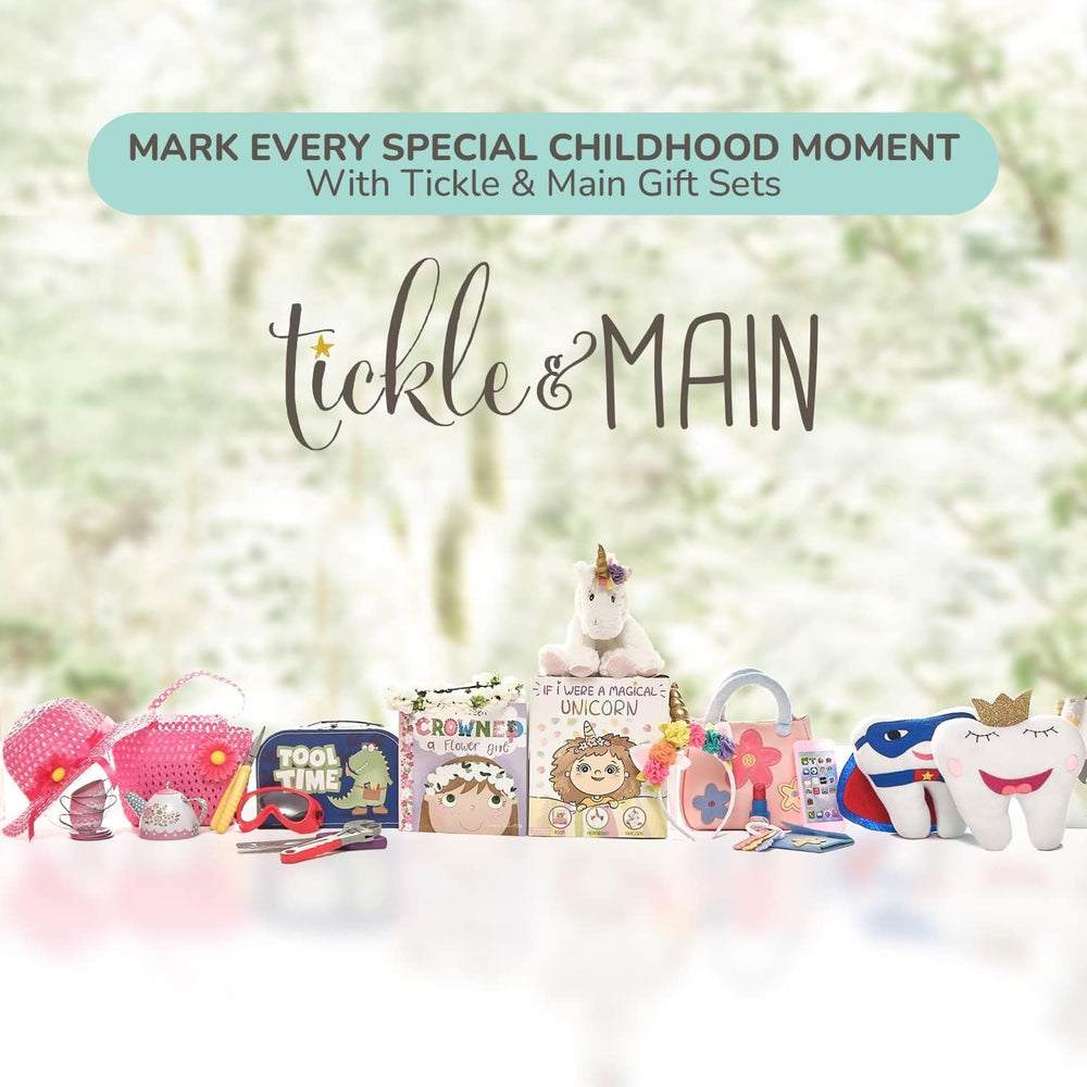 Tickle and Main christening gift display inspires heartfelt celebration.