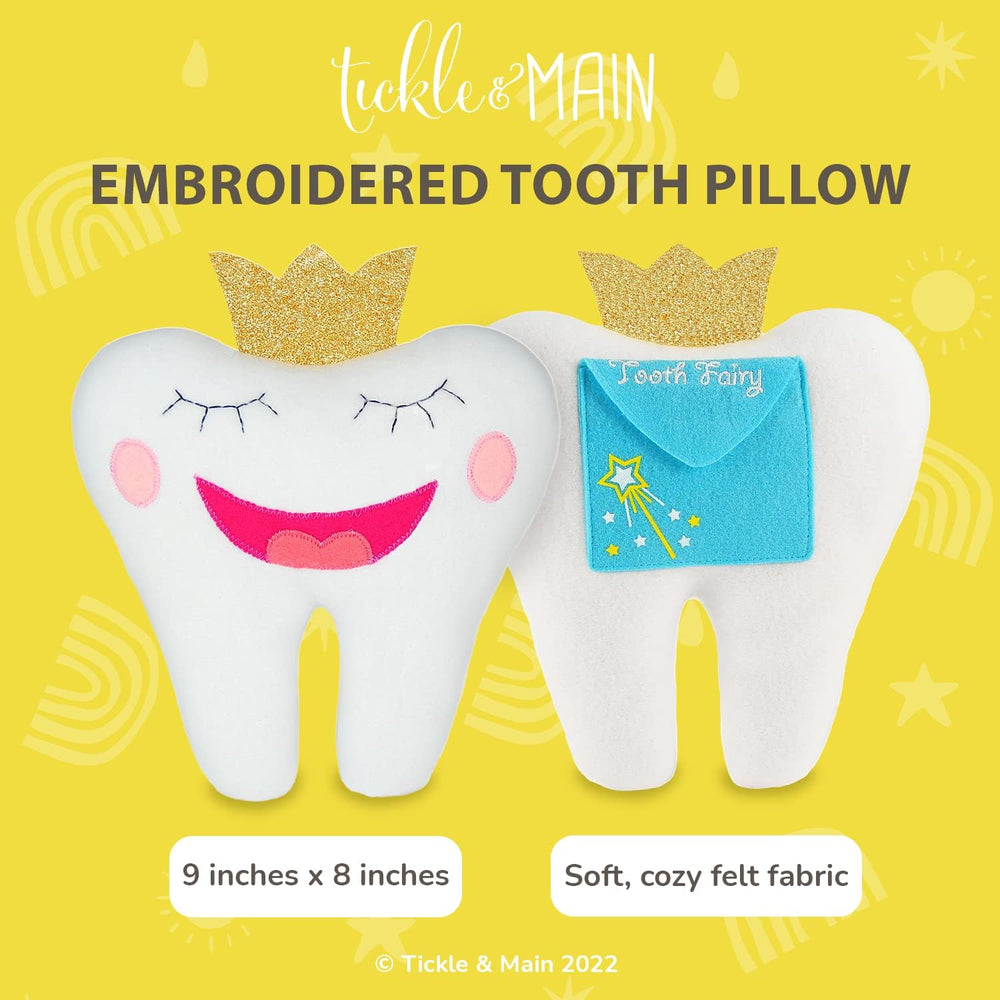 Tickle & Main Interactive Notepad ready for creative tooth fairy notes.