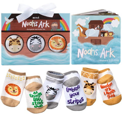 Tickle and Main Noah's Ark gift set cover with a charming baptism keepsake.