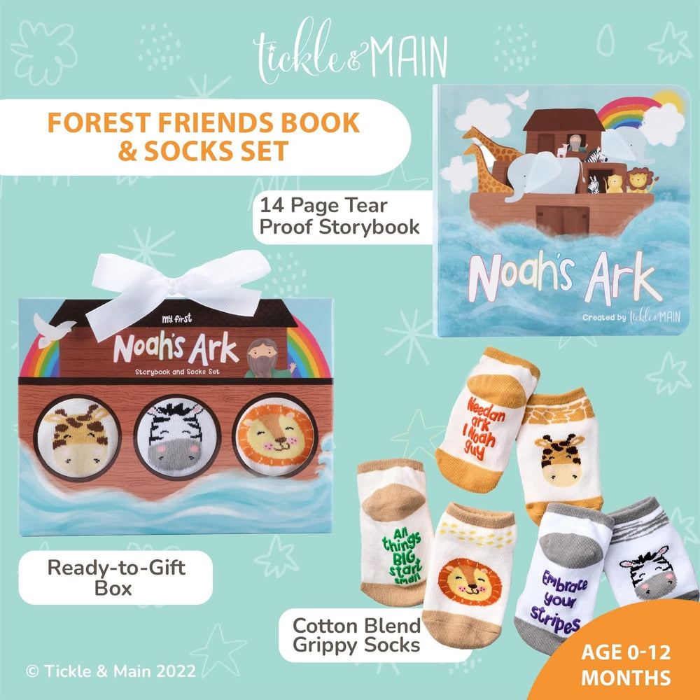 Tickle and Main socks lion image provide cozy daily wear.
