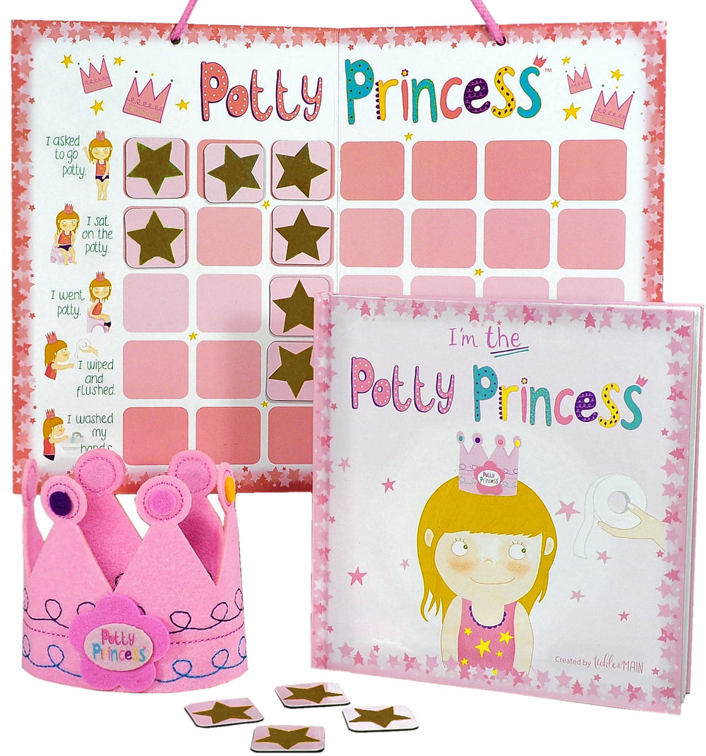 Tickle & Main magnetic chart helps track progress with engaging magnets for toddlers.