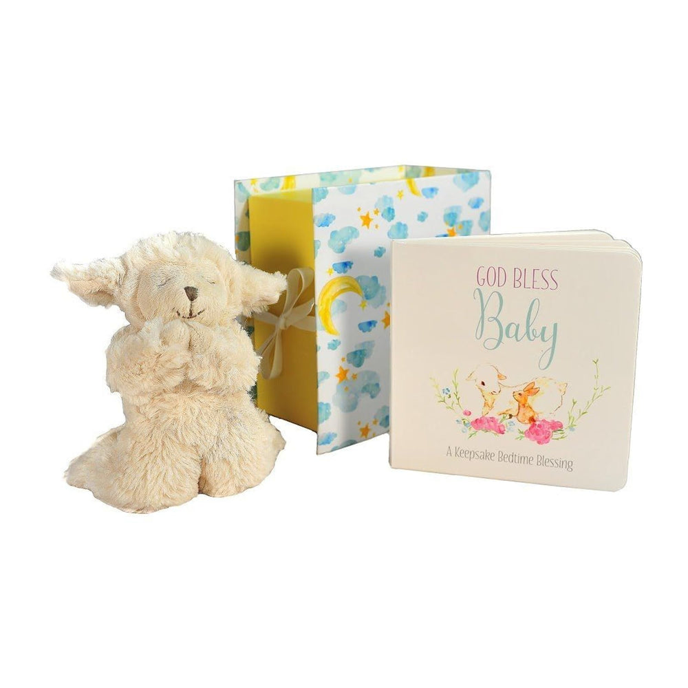 Tickle & Main plush lamb texture, soft cuddly toy for infants.