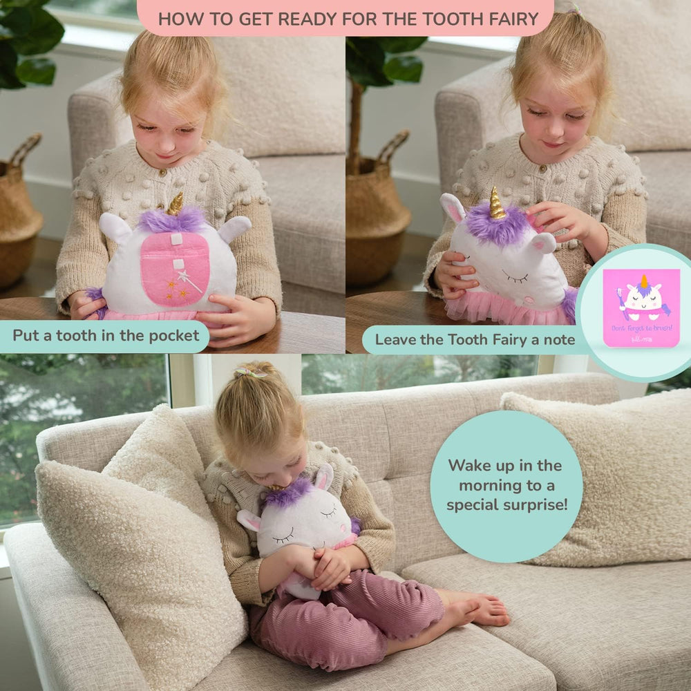 Tickle and Main tooth fairy pouch hanging design adds whimsical room decor