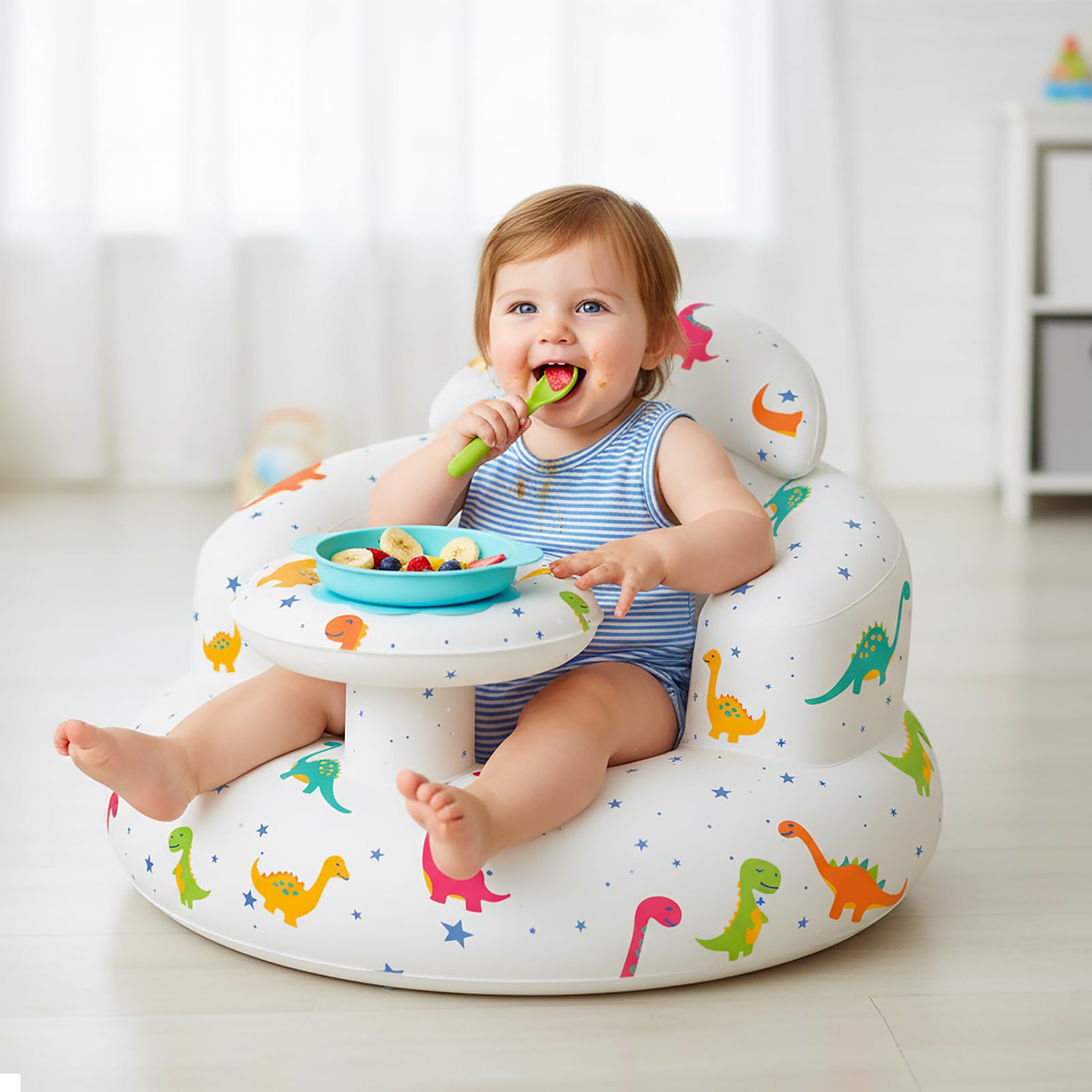 Grow-with-baby design for ages 3 to 36 months and up to 67 lbs.