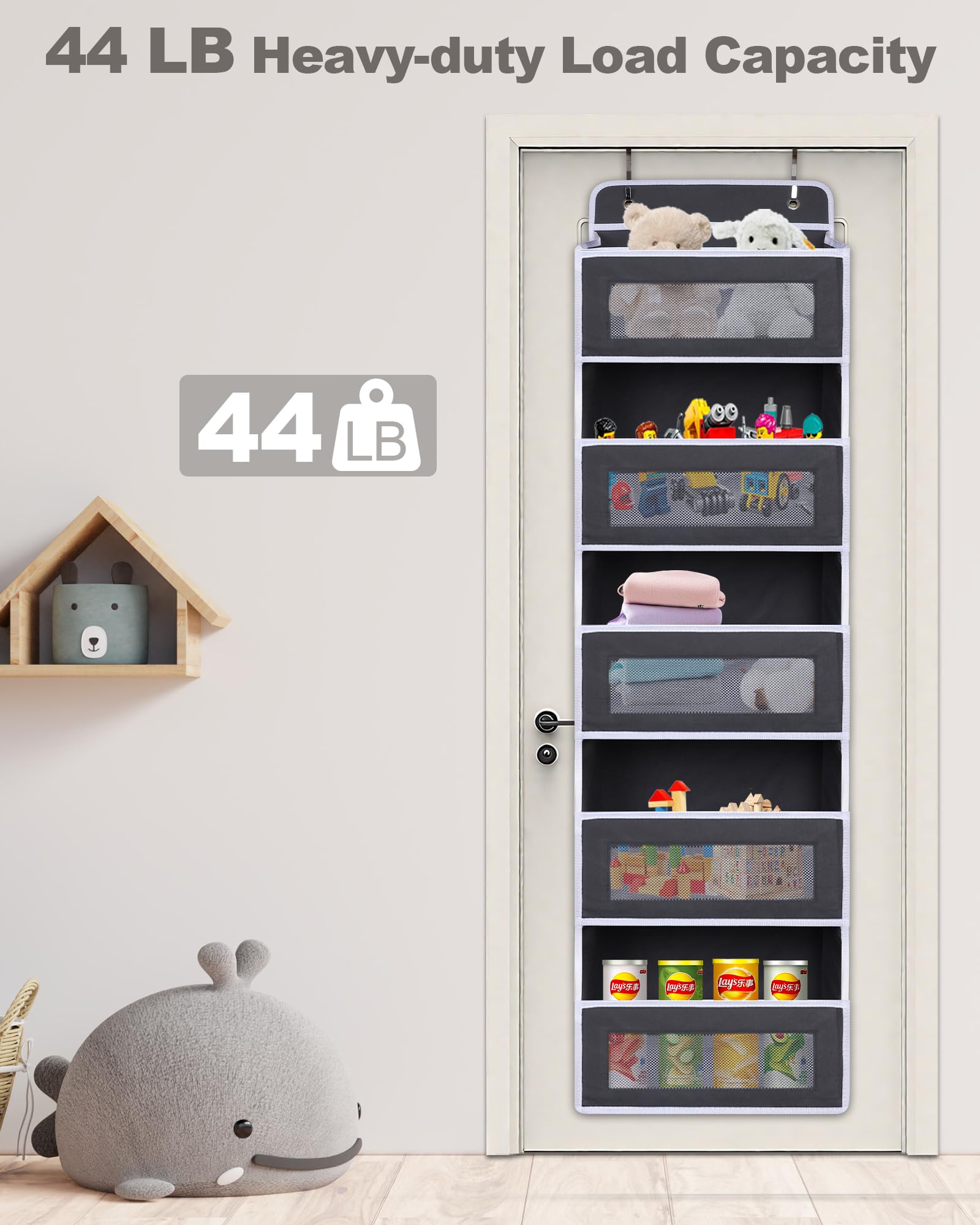 TIDY SAVANT anti-tilt design for stable hanging storage