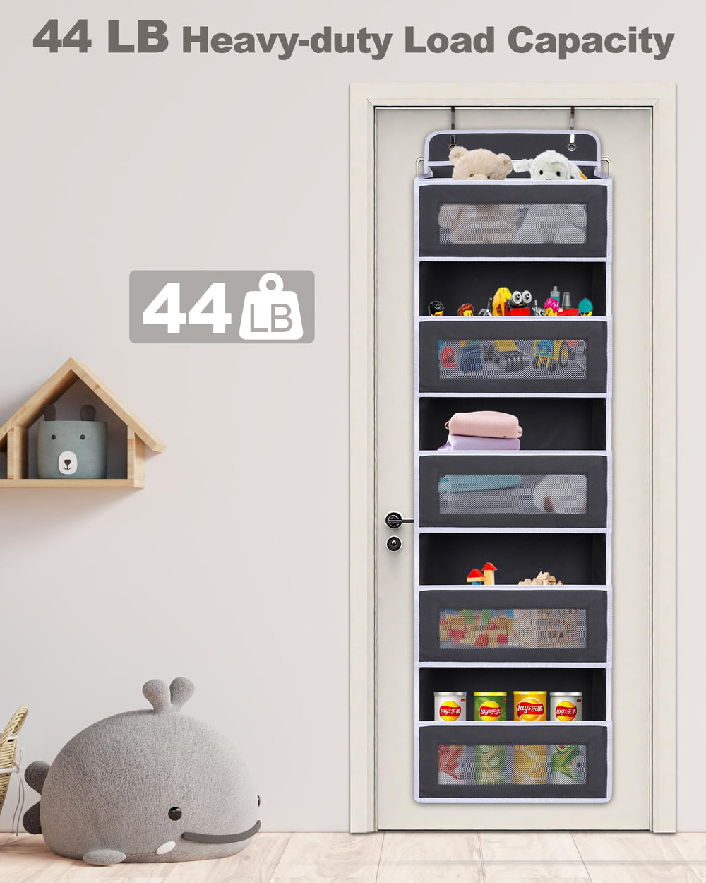 TIDY SAVANT anti-tilt design for stable hanging storage