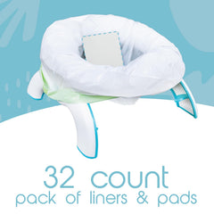 Compact travel pack shown for tidy cleanup while on the go.
