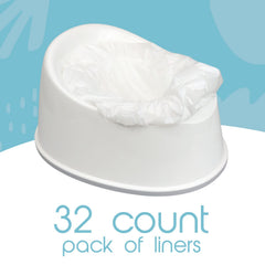 tidytots liner fits standard toddler toilets for universal use