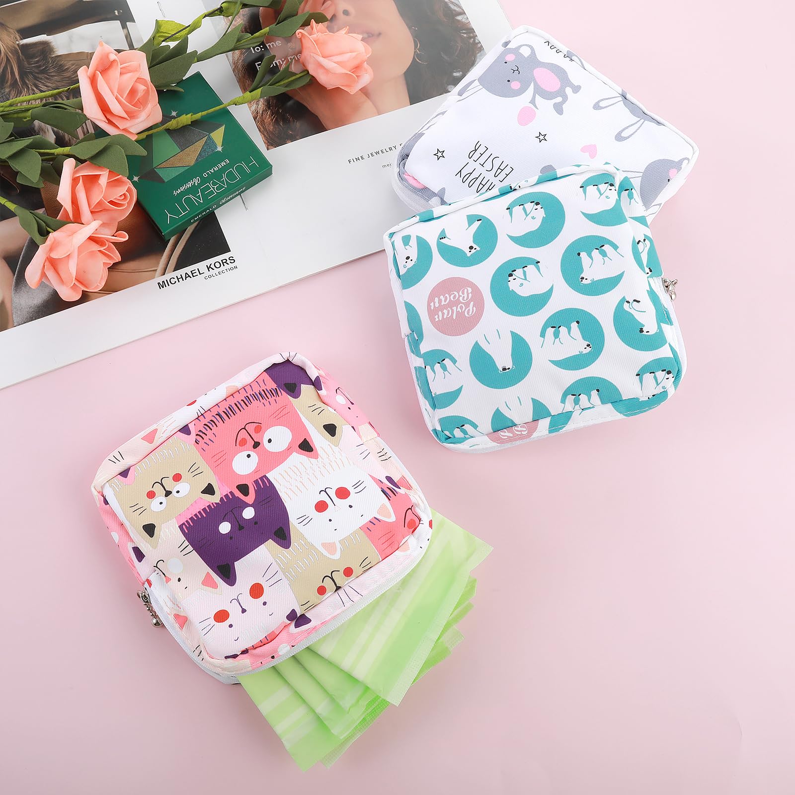 TIESOME gift-ready period bag set for teen girls and women.
