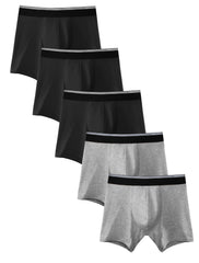 TIichoO boys underwear front view shows discreet design and moisture-wicking fabric