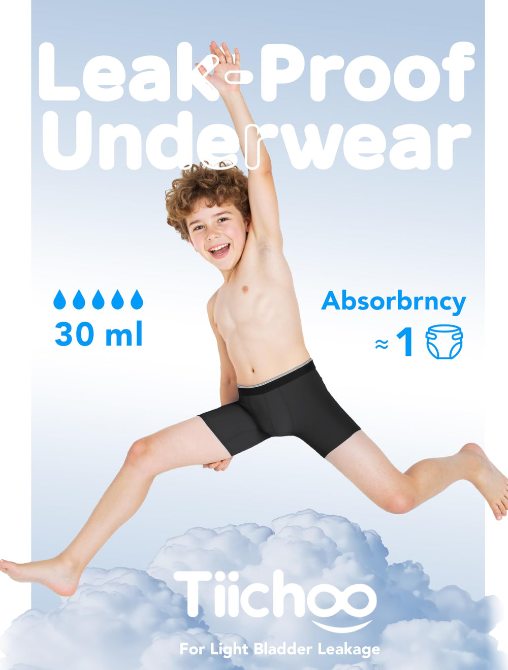 TIICHOO side view highlights snug fit and all-day comfort under clothes