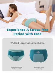 TIICHOO full-coverage gusset provides security for day and night wear.
