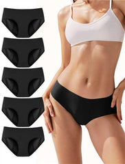 TIICHOO period underwear front view; comfortable, leak-protective for heavy flow days.