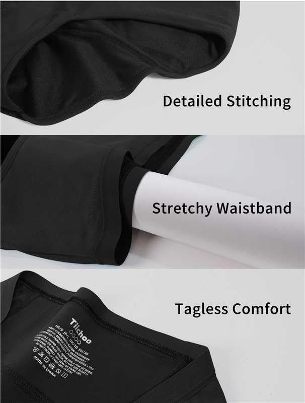 TIICHOO soft-rayon fabric; cloud-like comfort during menstruation.