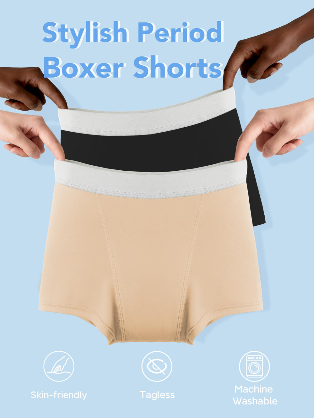 TIICHOO soft fabric from Oeko-Tex certified materials gentle on skin