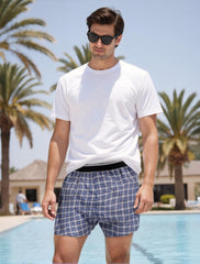 TIICHOO plaid-print design on the underwear offers casual styling with protection.