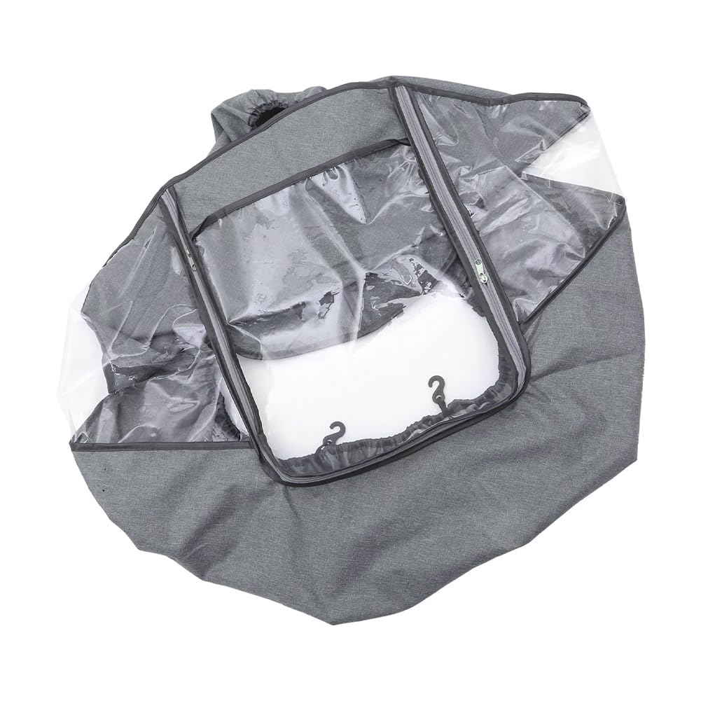 Tiiyee stroller rain cover clear window visibility for baby