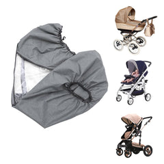 Tiiyee stroller rain cover side window showing visibility for baby
