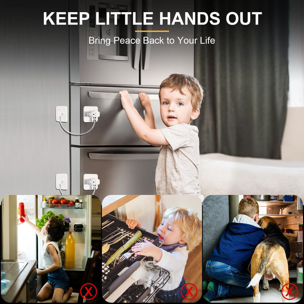 TIJTJHC fridge lock applied to drawers adds quick, reliable access control.