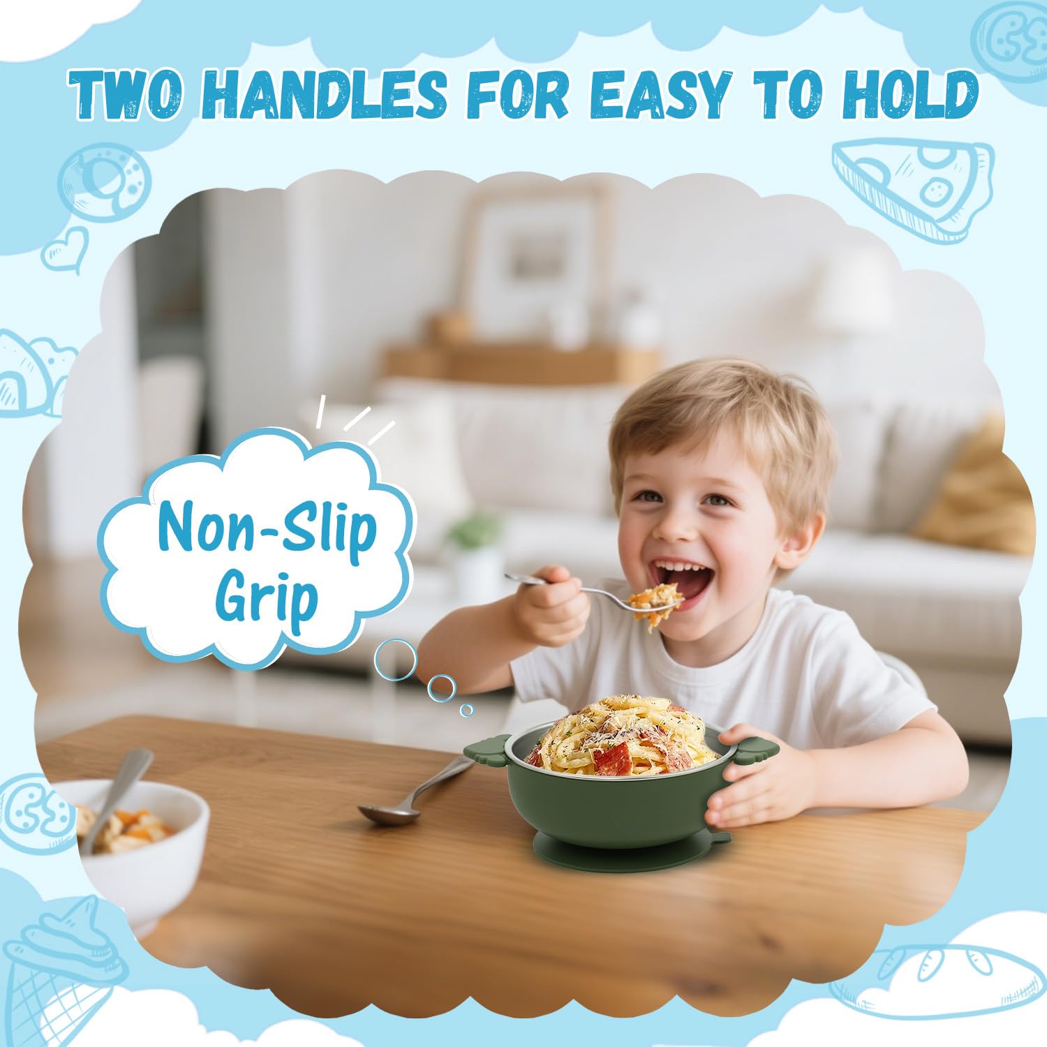 Removable silicone sleeve for easy cleaning and versatile use