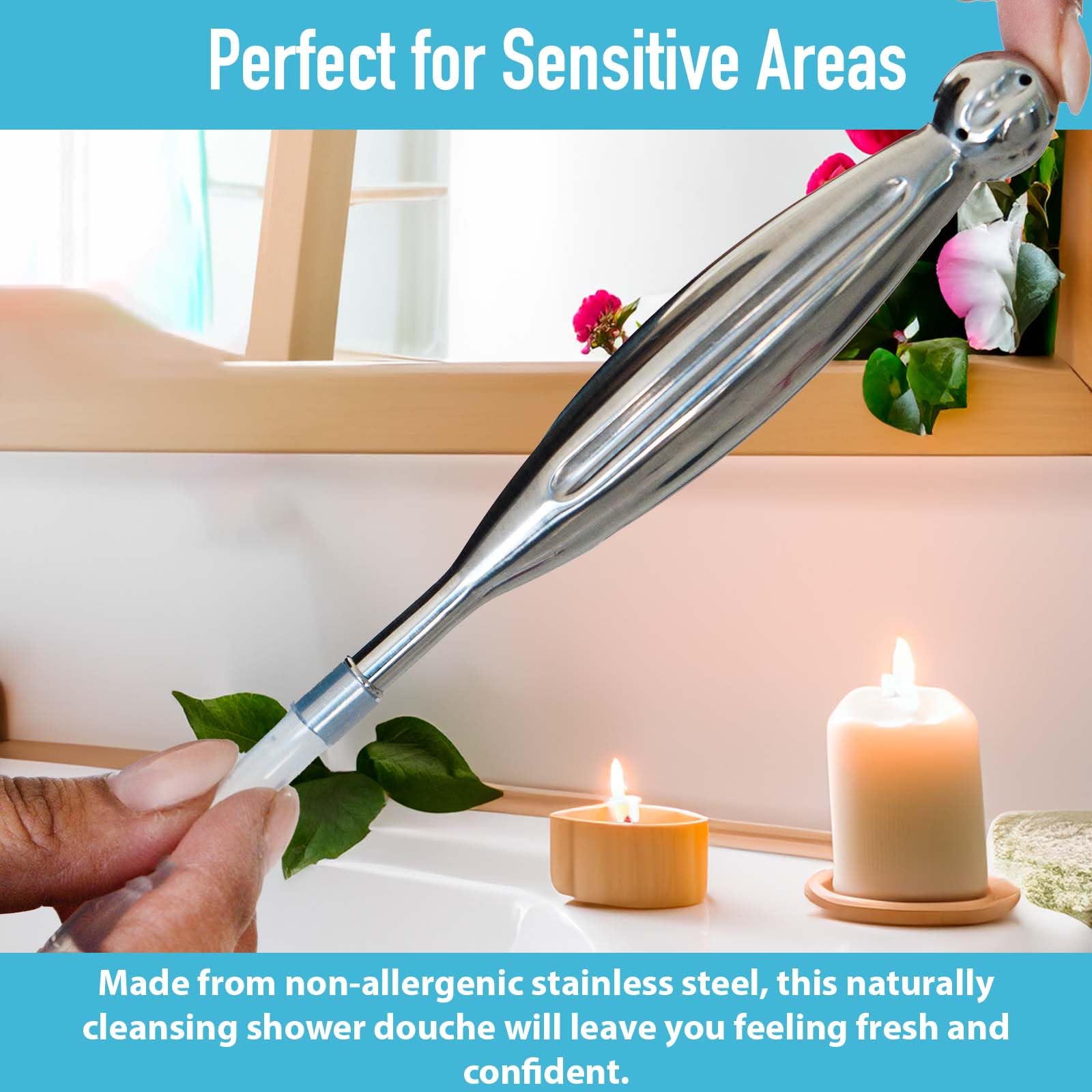 Tilcare stainless steel nozzle 360-degree spray for thorough coverage