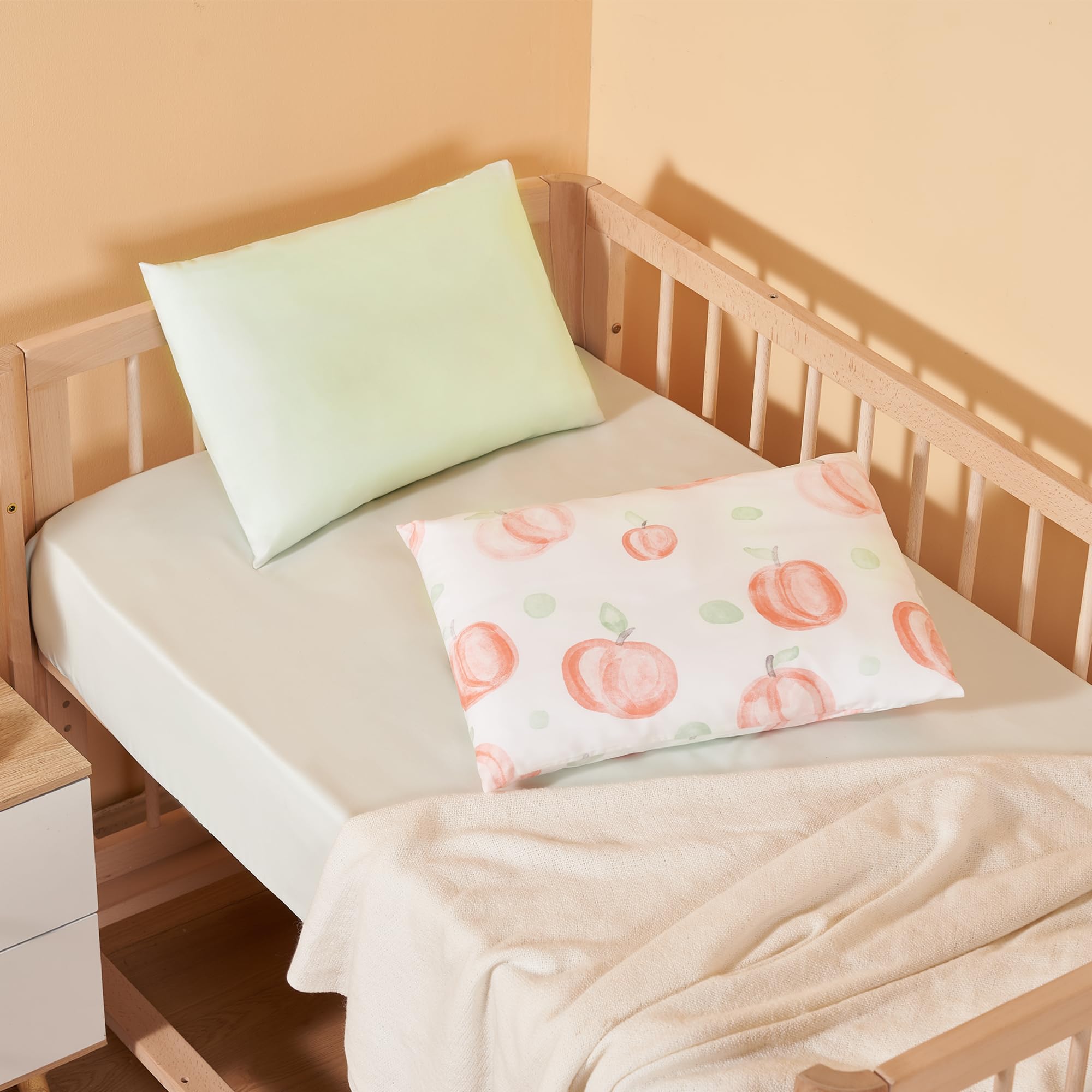 TILLYOU 2-pack travel pillowcase for mess-free trips