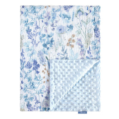 TILLYOU baby blanket dual-layer design for breathable warmth in spring and fall